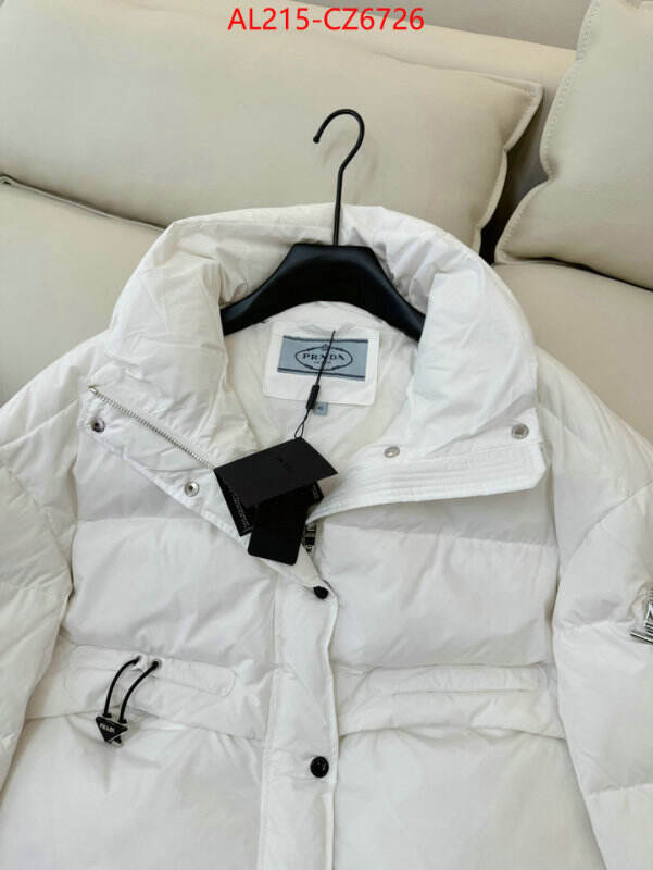 Down jacket Women-Prada replica wholesale ID: CZ6726 $: 215USD