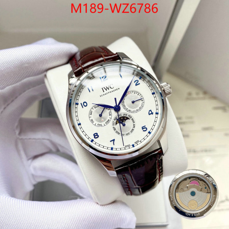 Watch(4A)-IWC fake ID: WZ6786 $: 189USD
