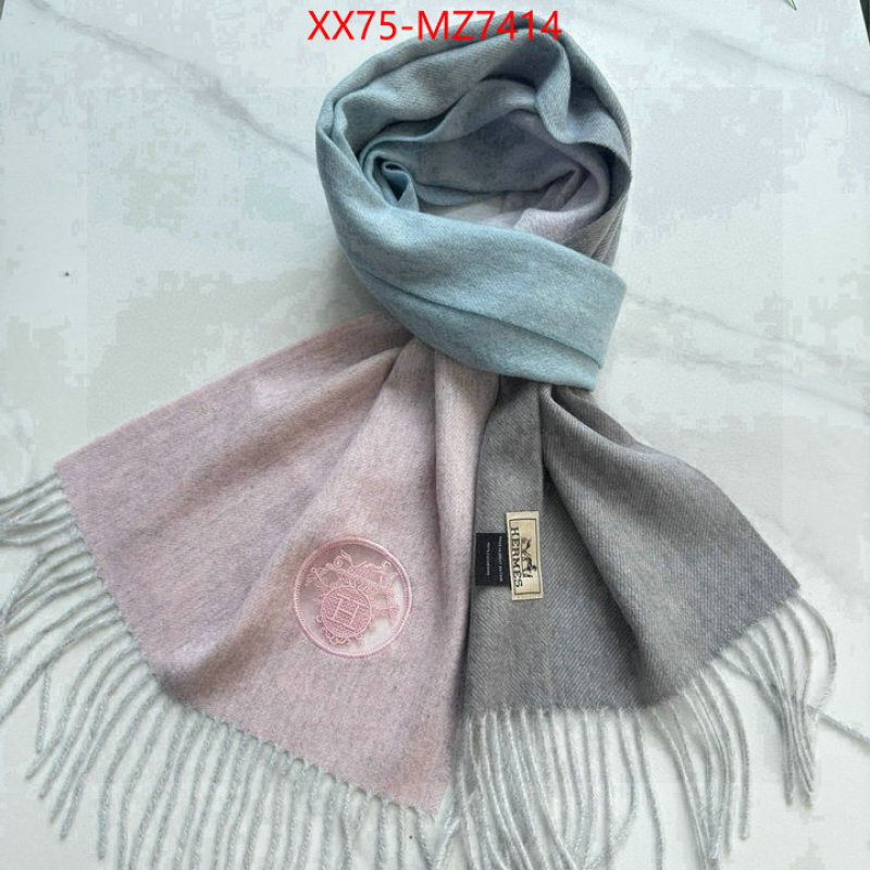 Scarf-Hermes what's the best place to buy replica ID: MZ7414 $: 75USD