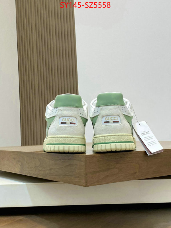 Men Shoes-Gucci what is a 1:1 replica ID: SZ5558 $: 145USD
