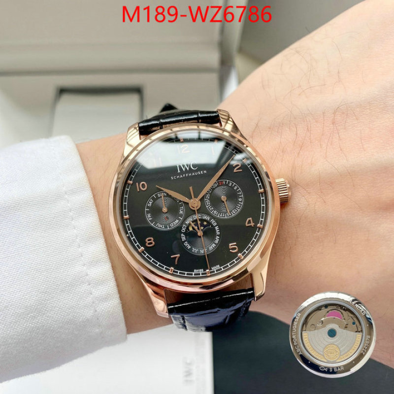 Watch(4A)-IWC fake ID: WZ6786 $: 189USD