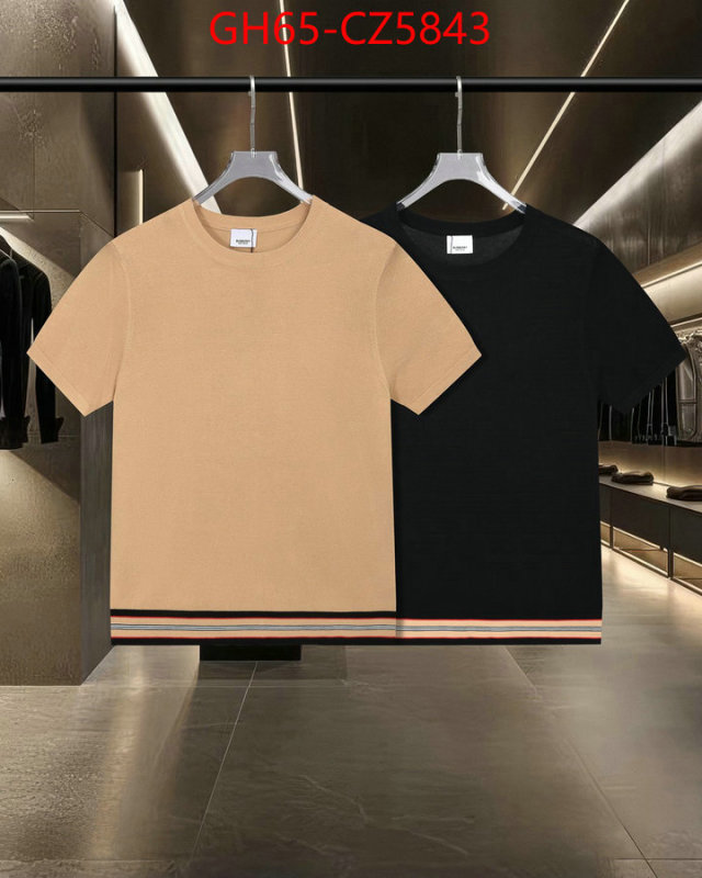 Clothing-Burberry best quality fake ID: CZ5843 $: 65USD
