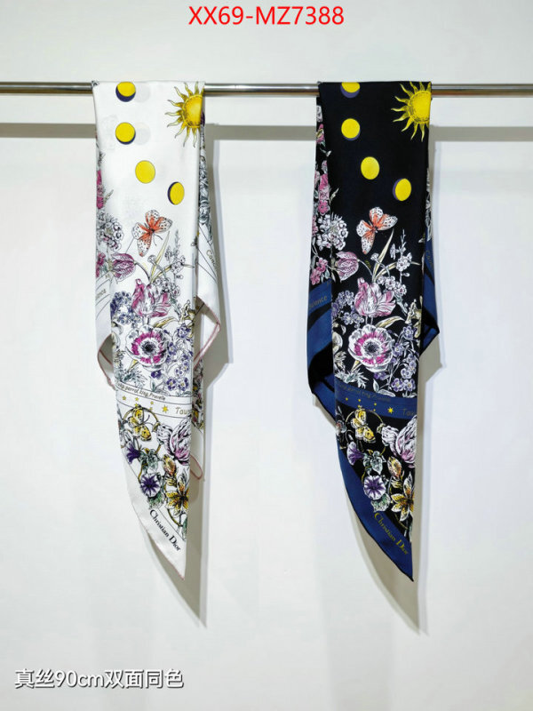Scarf-Dior best quality replica ID: MZ7388 $: 69USD