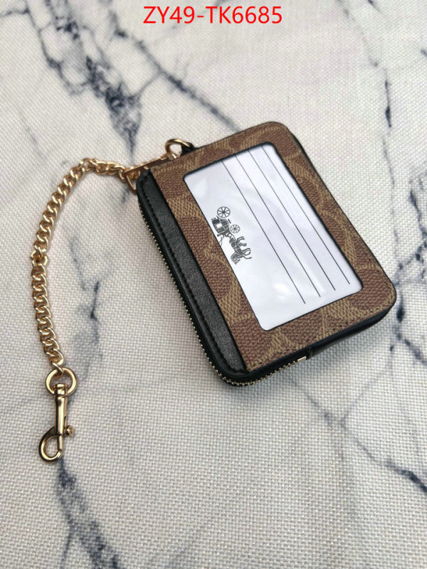 Coach Bags(4A)-Wallet sellers online ID: TK6685 $: 49USD,