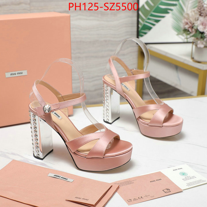 Women Shoes-Miu Miu wholesale designer shop ID: SZ5500 $: 125USD