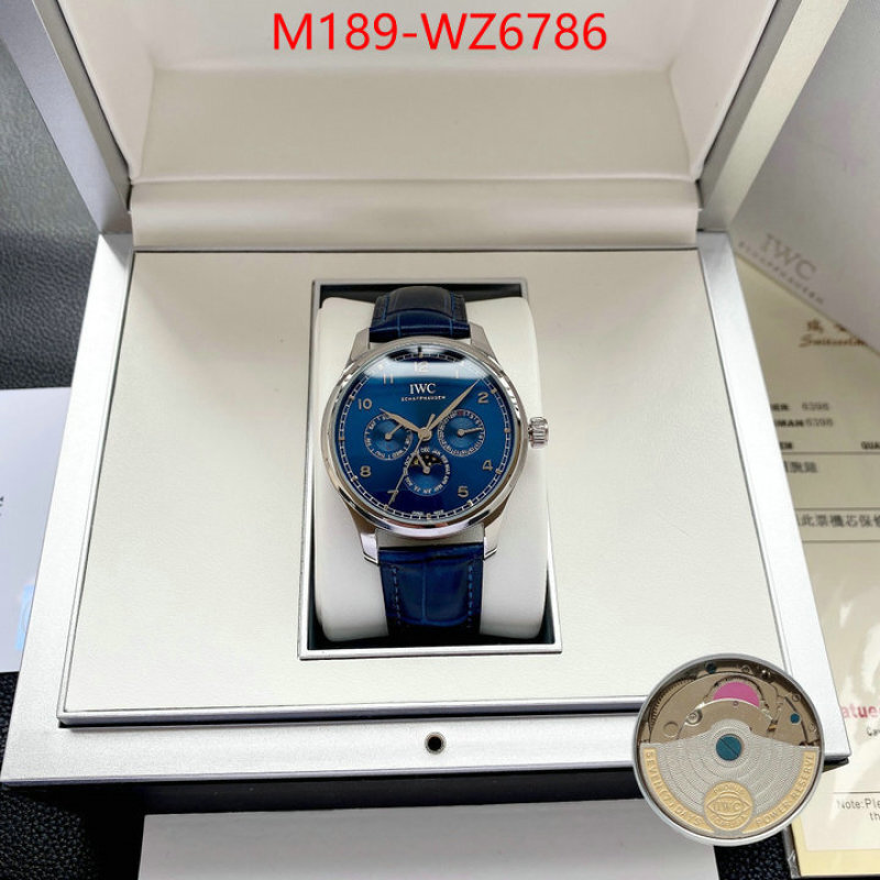 Watch(4A)-IWC fake ID: WZ6786 $: 189USD