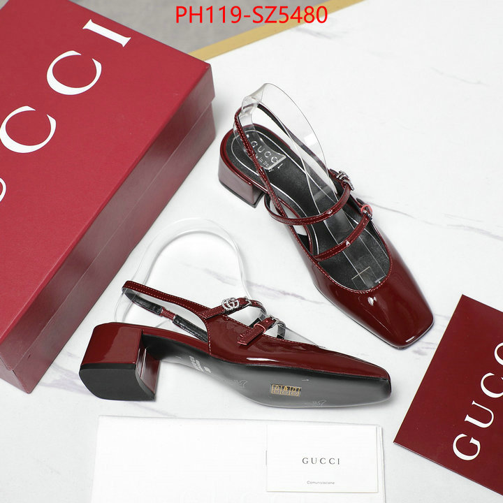 Women Shoes-Gucci top perfect fake ID: SZ5480 $: 119USD
