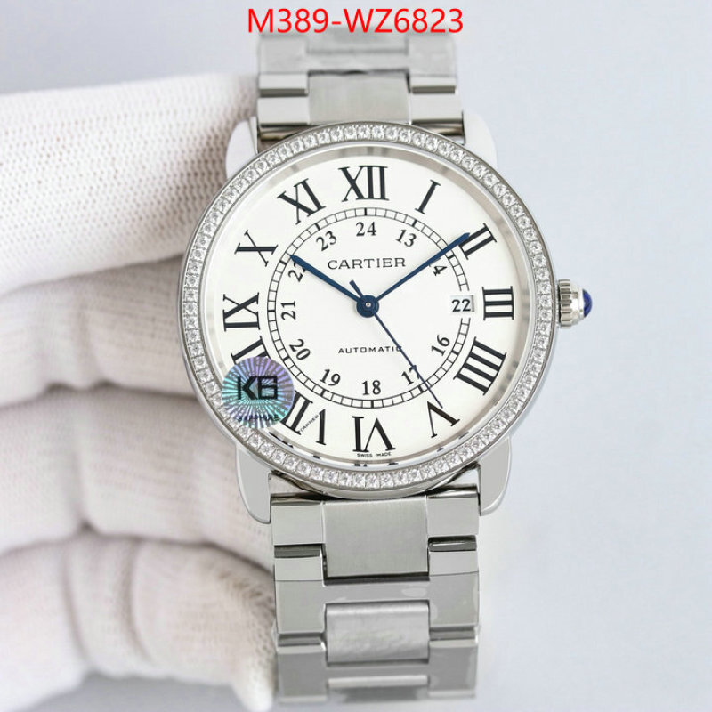 Watch(TOP)-Cartier how to buy replcia ID: WZ6823 $: 389USD