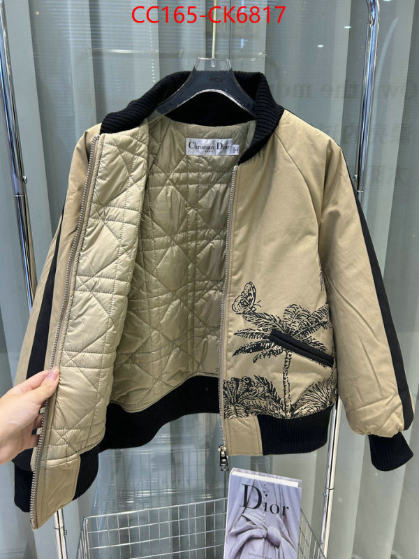 Down jacket Women-Dior aaaaa replica ID: CK6817 $: 165USD