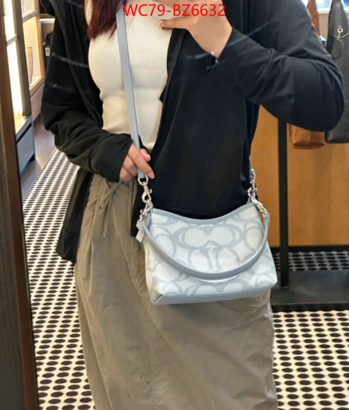 Coach Bags(4A)-Crossbody- fake high quality ID: BZ6632 $: 79USD,