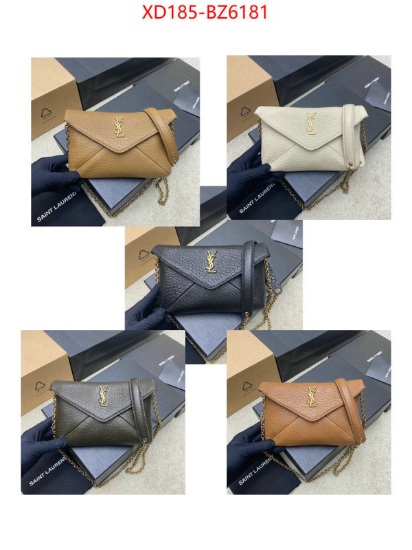 YSL Bags(TOP)-Crossbody- luxury fashion replica designers ID: BZ6181 $: 185USD,