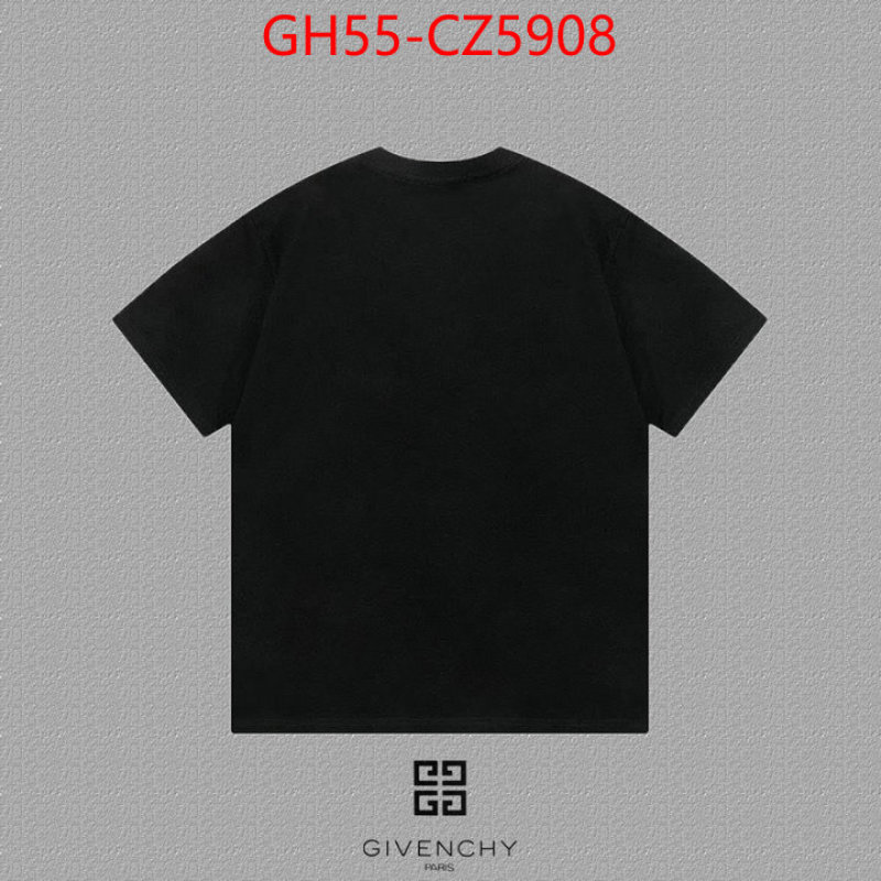 Clothing-Givenchy shop the best high quality ID: CZ5908 $: 55USD