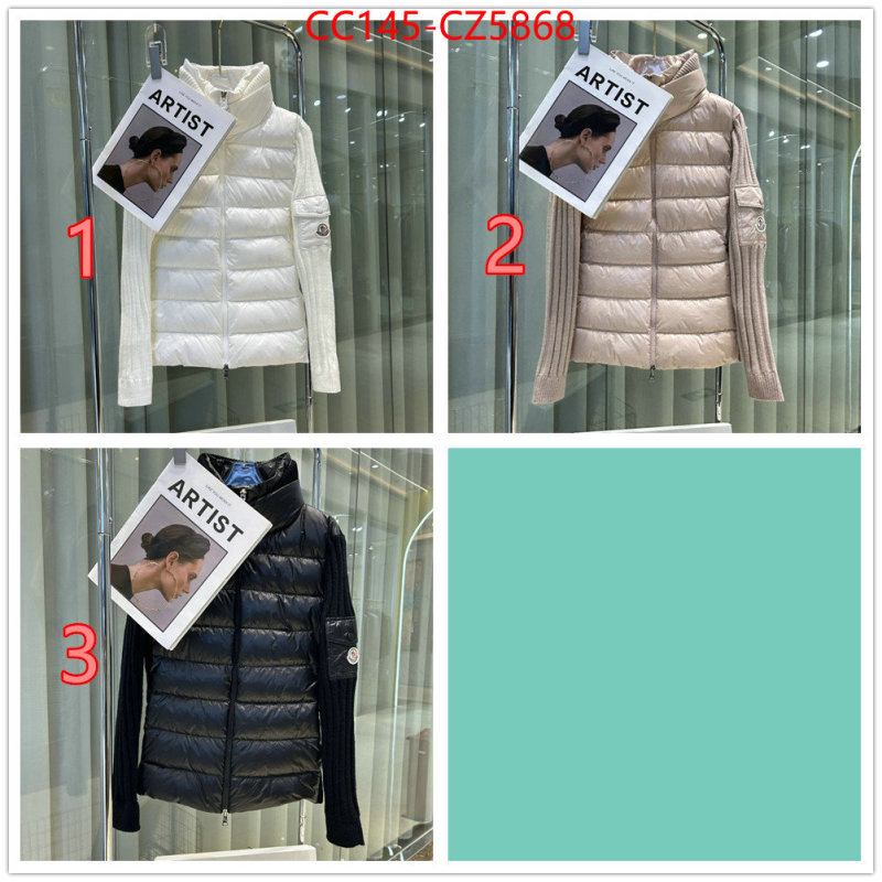 Down jacket Women-Moncler designer wholesale replica ID: CZ5868 $: 145USD