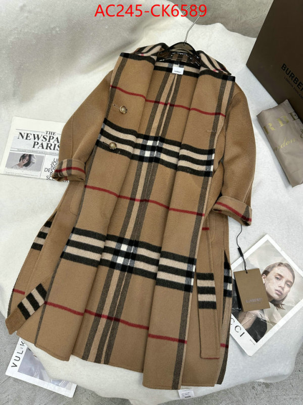 Down jacket Women-Burberry luxury 7 star replica ID: CK6589 $: 245USD