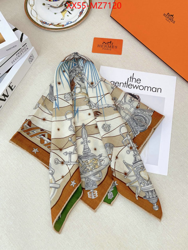 Scarf-Hermes buy high-quality fake ID: MZ7120 $: 55USD