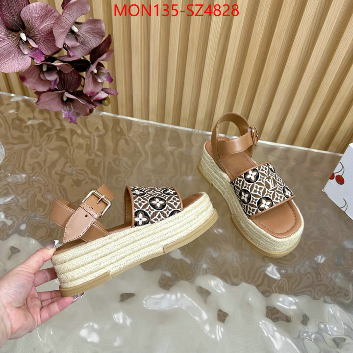Women Shoes-LV wholesale replica shop ID: SZ4828 $: 135USD