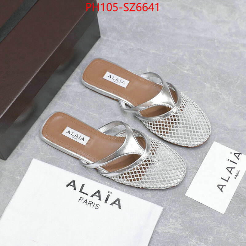 Women Shoes-ALAIA aaaaa+ quality replica ID: SZ6641 $: 105USD