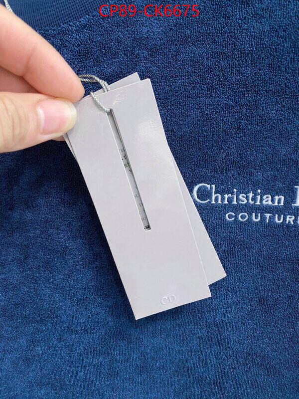 Clothing-Dior how quality ID: CK6675 $: 89USD