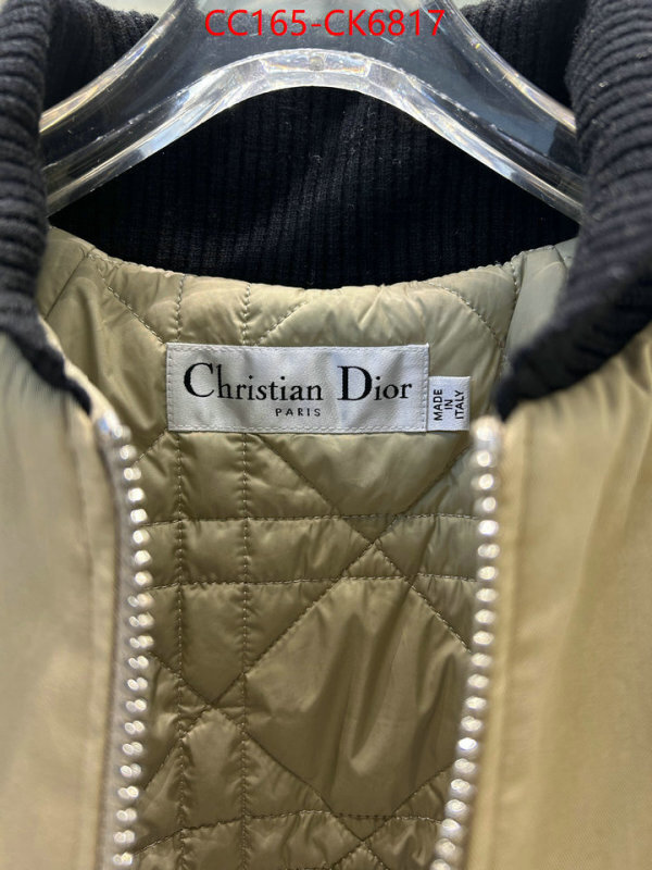 Down jacket Women-Dior aaaaa replica ID: CK6817 $: 165USD