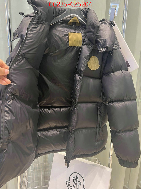 Down jacket Men-Moncler is it illegal to buy dupe ID: CZ5204 $: 235USD