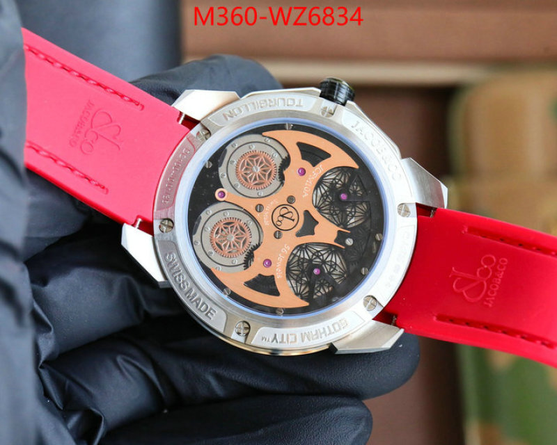 Watch(TOP)-Jacobco buy 2024 replica ID: WZ6834 $: 360USD