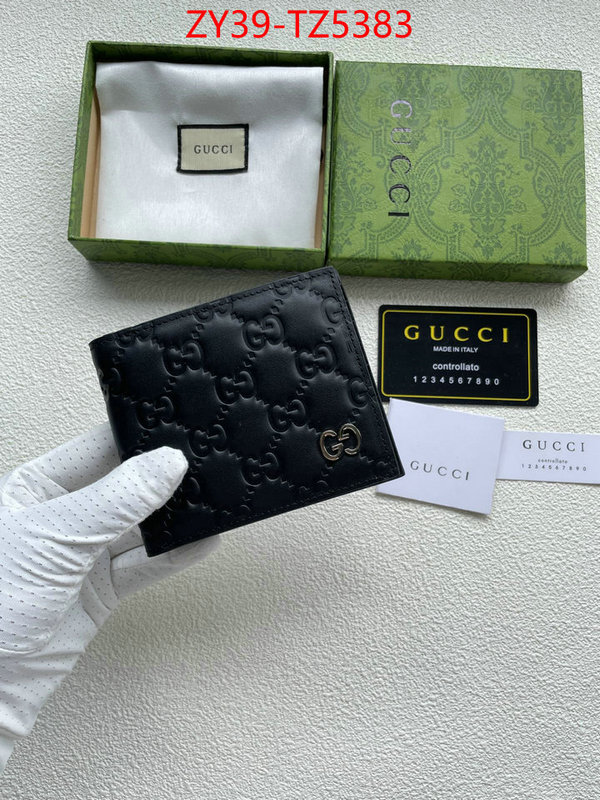 Gucci Bags(4A)-Wallet- how to find designer replica ID: TZ5383 $: 39USD,
