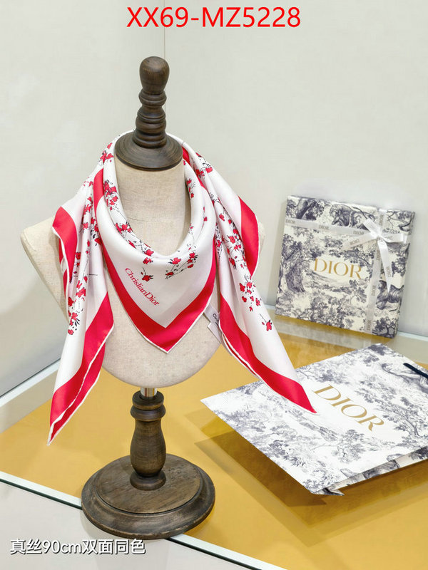 Scarf-Dior sale outlet online ID: MZ5228 $: 69USD
