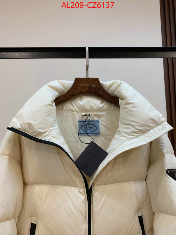 Down jacket Women-Prada the highest quality fake ID: CZ6137 $: 209USD