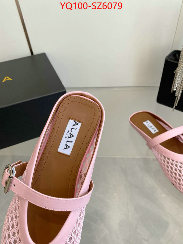Women Shoes-ALAIA top grade ID: SZ6079 $: 100USD