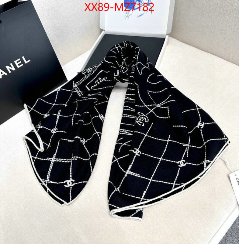Scarf-Chanel shop cheap high quality 1:1 replica ID: MZ7182 $: 89USD