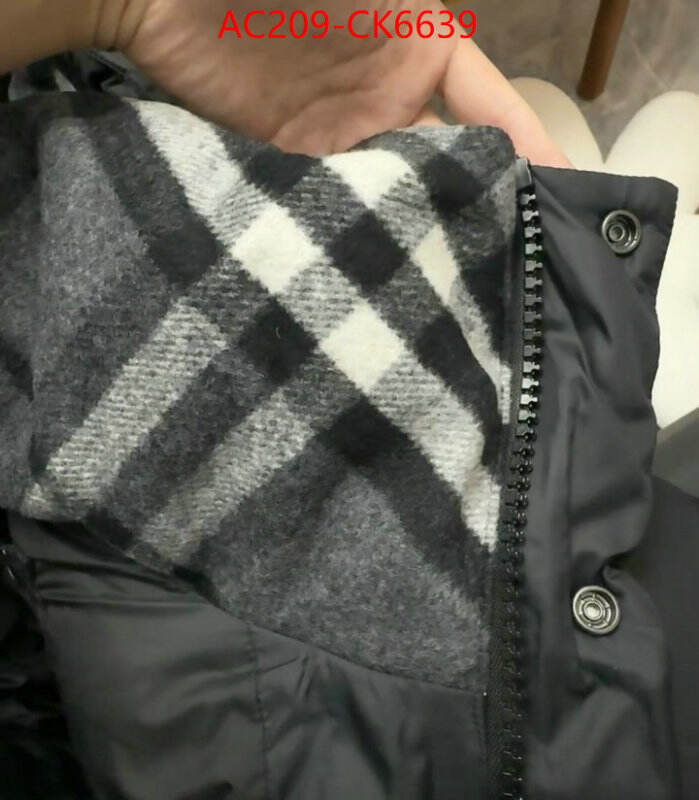 Down jacket Women-Burberry where should i buy to receive ID: CK6639 $: 209USD