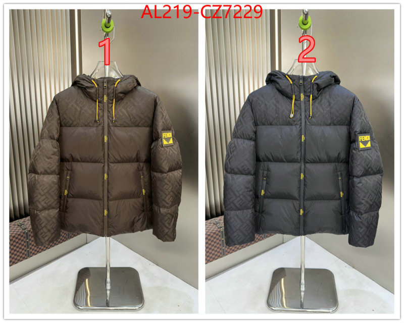 Down jacket Women-Fendi high quality designer ID: CZ7229 $: 219USD