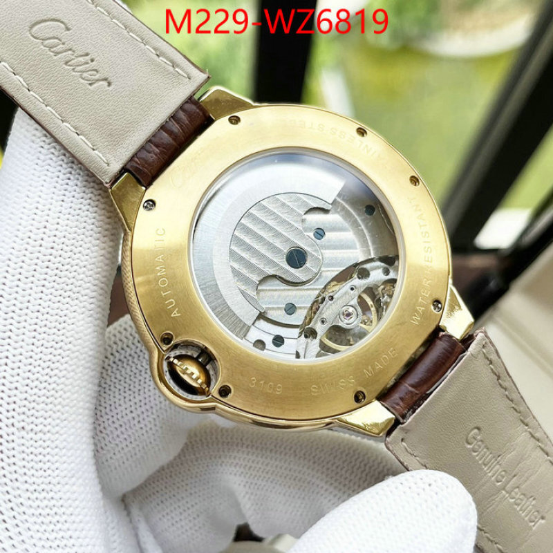 Watch(TOP)-Cartier replica every designer ID: WZ6819 $: 229USD
