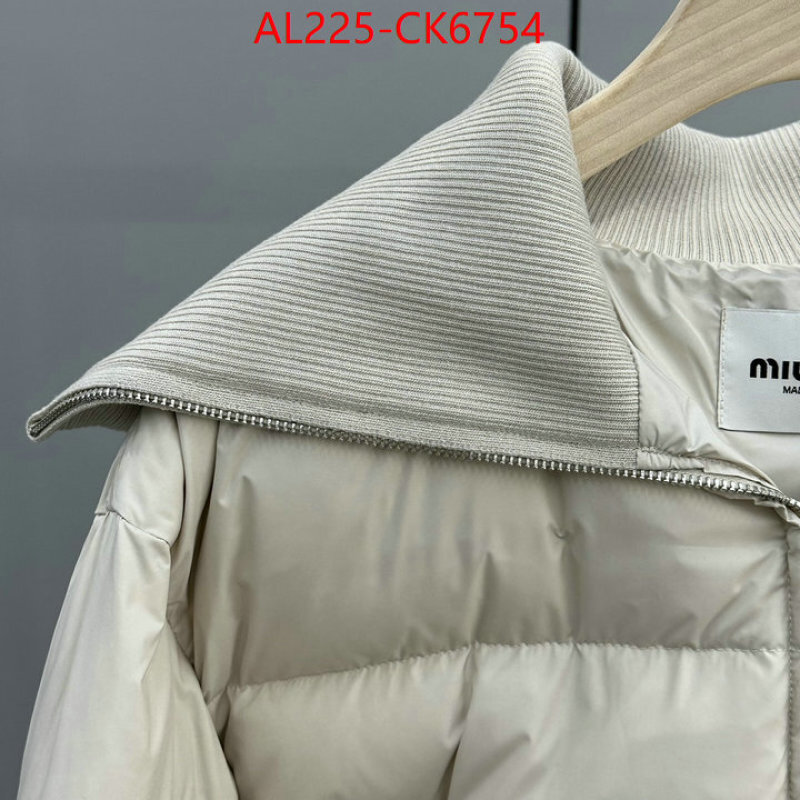 Down jacket Women-Miu Miu best replica 1:1 ID: CK6754 $: 225USD