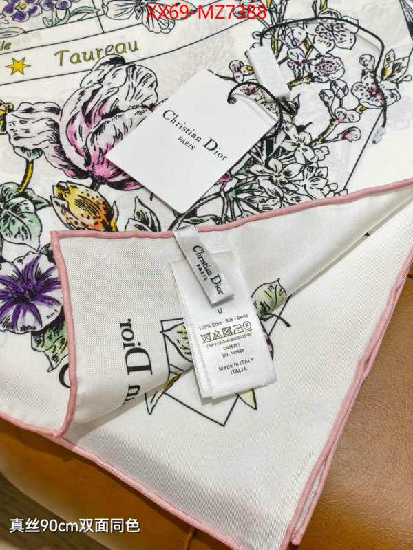 Scarf-Dior best quality replica ID: MZ7388 $: 69USD