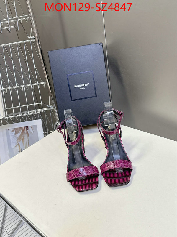 Women Shoes-YSL replica aaaaa+ designer ID: SZ4847 $: 129USD