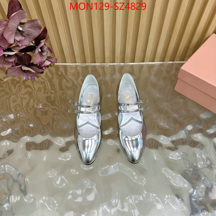 Women Shoes-Miu Miu luxury fake ID: SZ4829 $: 129USD