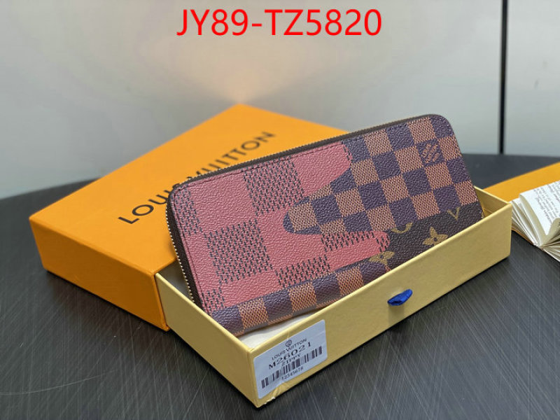 LV Bags(TOP)-Wallet wholesale replica ID: TZ5820 $: 89USD,
