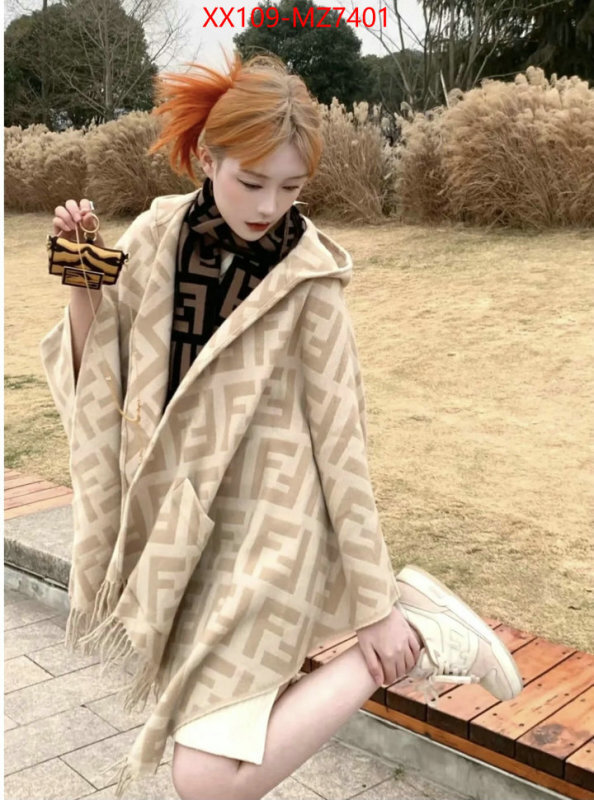 Scarf-Fendi styles & where to buy ID: MZ7401 $: 109USD