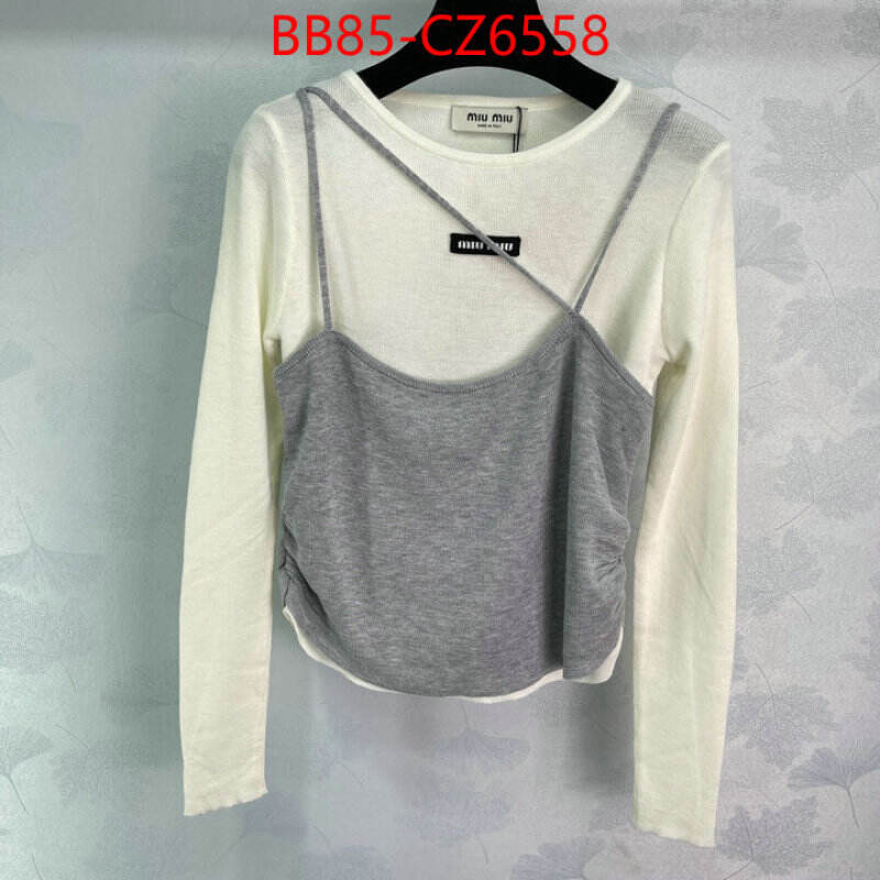 Clothing-MIU MIU where to buy ID: CZ6558 $: 85USD