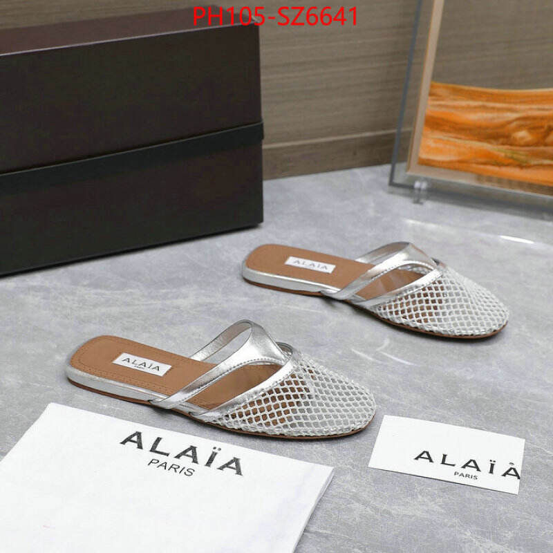 Women Shoes-ALAIA aaaaa+ quality replica ID: SZ6641 $: 105USD