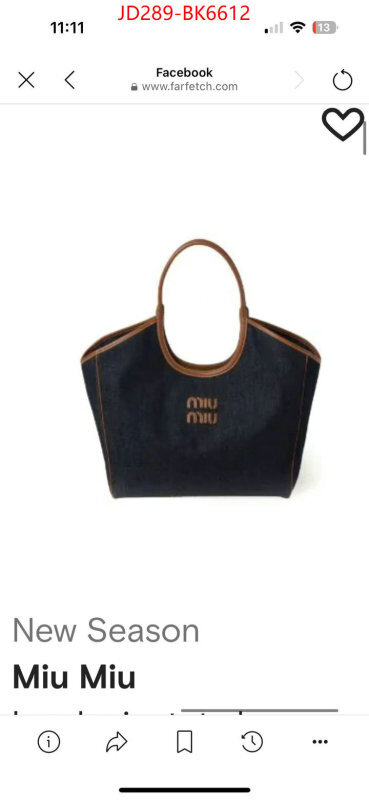 Miu Miu Bags(TOP)-Tote Bag 7 star replica ID: BK6612 $: 289USD,