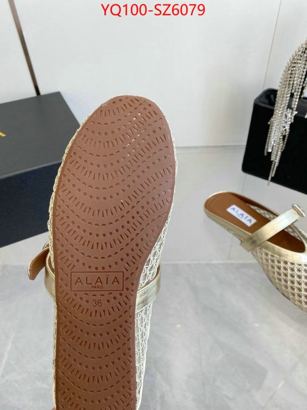 Women Shoes-ALAIA top grade ID: SZ6079 $: 100USD