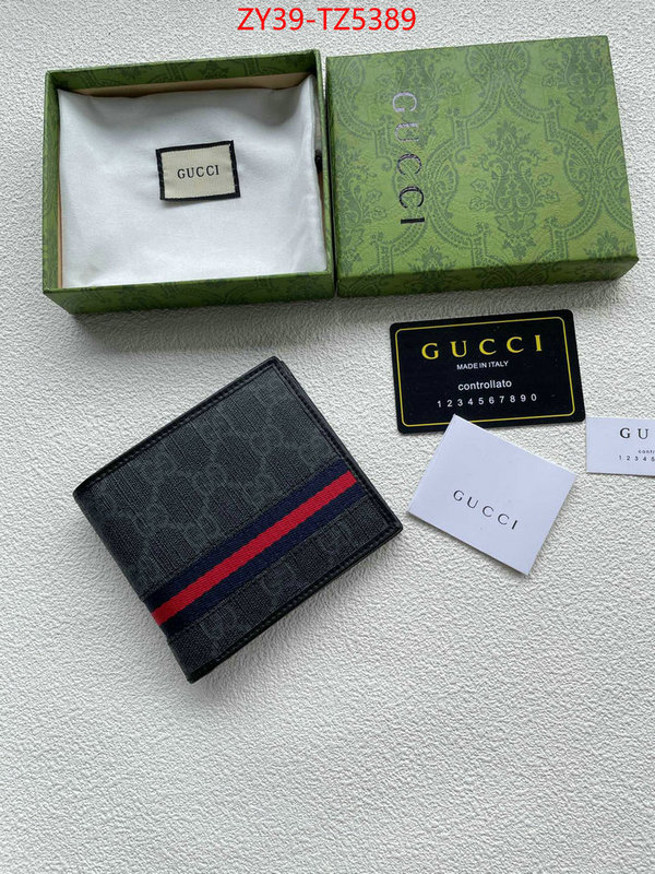 Gucci Bags(4A)-Wallet- best capucines replica ID: TZ5389 $: 39USD,