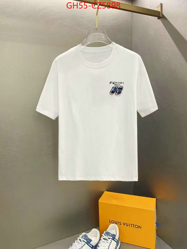 Clothing-Fendi best site for replica ID: CZ5898 $: 55USD