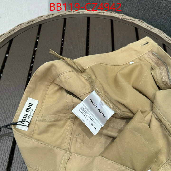 Clothing-MIU MIU is it ok to buy ID: CZ4942 $: 119USD