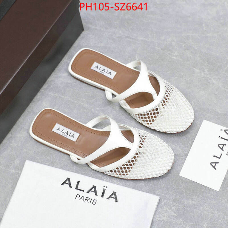 Women Shoes-ALAIA aaaaa+ quality replica ID: SZ6641 $: 105USD