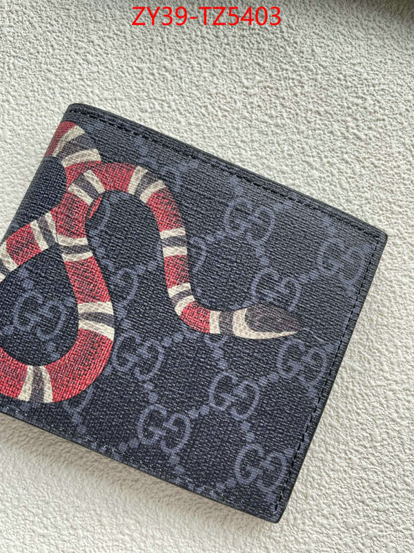Gucci Bags(4A)-Wallet- buy high-quality fake ID: TZ5403 $: 39USD,