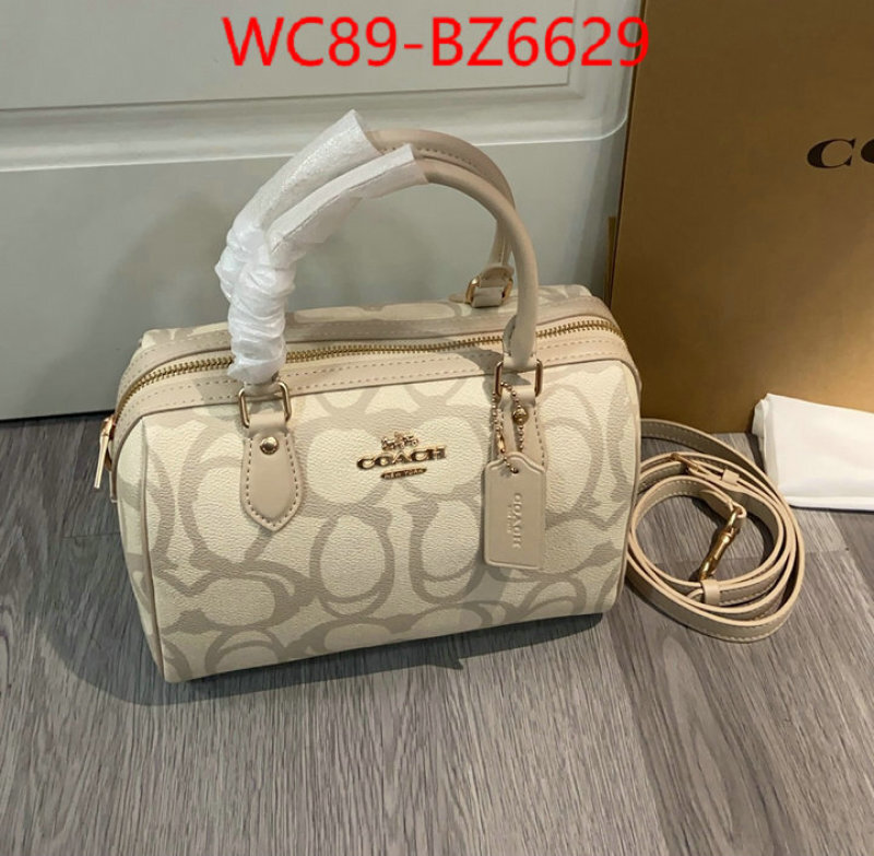 Coach Bags(4A)-Crossbody- what is a 1:1 replica ID: BZ6629 $: 89USD,