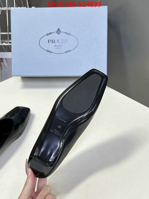 Women Shoes-Prada luxury 7 star replica ID: SZ4839 $: 129USD